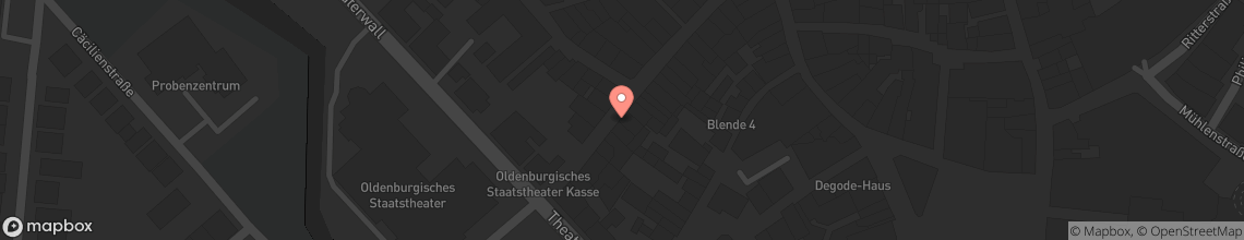 Kartenansicht Gaststrasse 13 in Oldenburg
