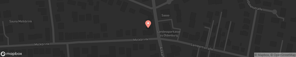 Kartenansicht Alexanderstr. 125 in Oldenburg