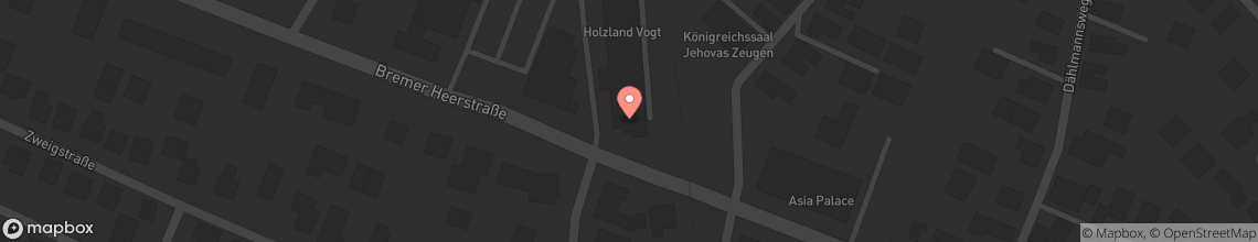 Kartenansicht Bremer Heerstraße 83 in Oldenburg