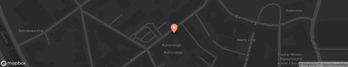 Kartenansicht Bahnhofstraße 11 in Oldenburg
