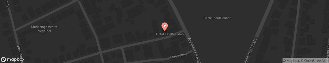 Kartenansicht Alexanderstraße 23 in Oldenburg