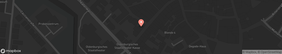 Kartenansicht Gaststraße 21 in Oldenburg
