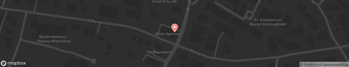 Kartenansicht Wilhelmshavener Heerstr. 1 in Oldenburg