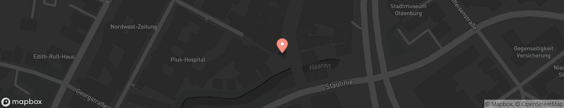 Kartenansicht Heiligengeiststr. 31/32 in Oldenburg